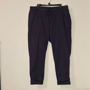 Molly & Isadora Navy Blue Cargo Pants Size 16W